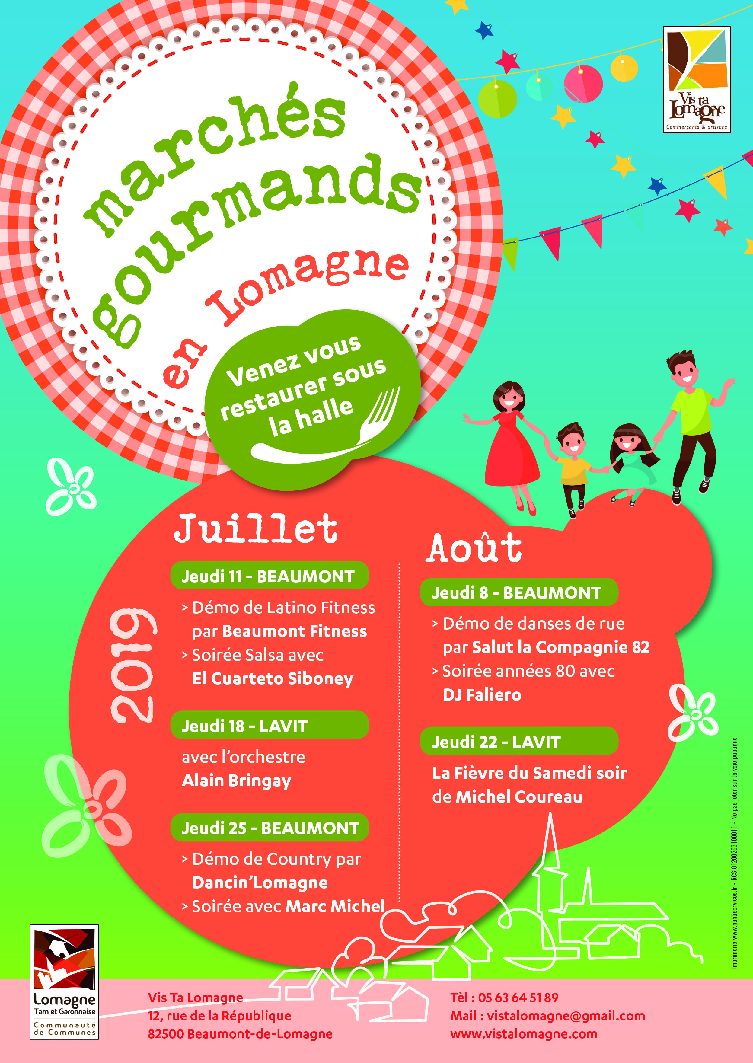 Marché Gourmand - Vis Ta Lomagne